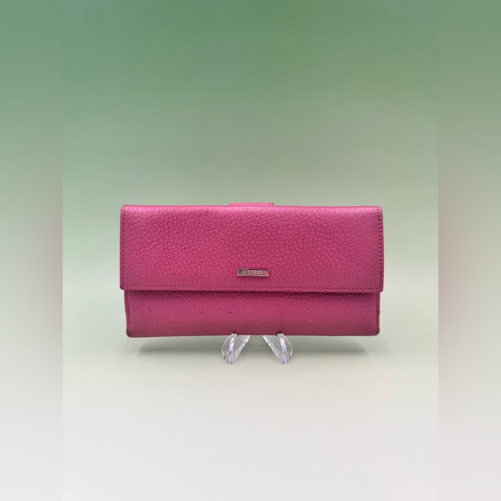 Gucci Pink Long Wallet